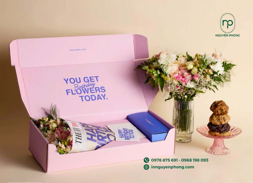 99+ Mẫu Túi Giấy Đựng Hoa và In Ấn Đẹp